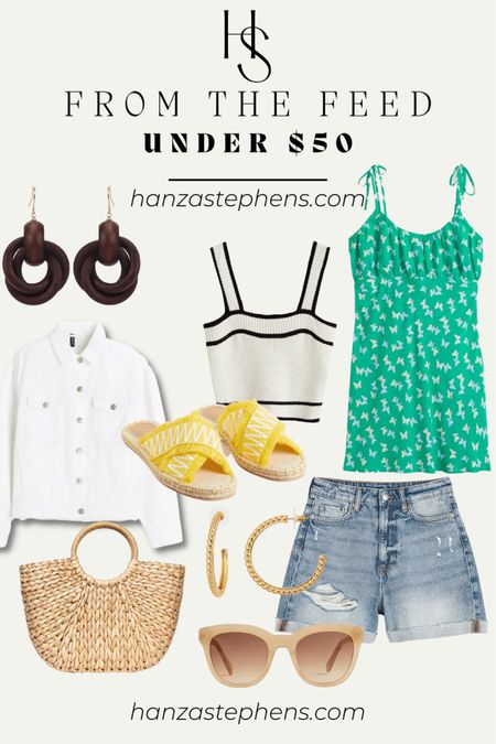 Items from the feed under $50

Fashion items from todays post that are under $50

#LTKunder50 #LTKstyletip