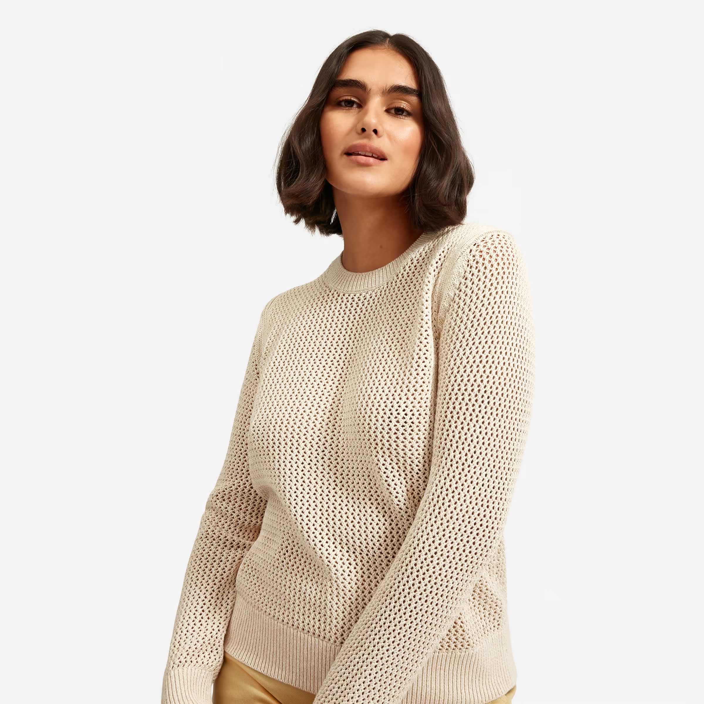 The Mesh Soft Cotton Crew | Everlane