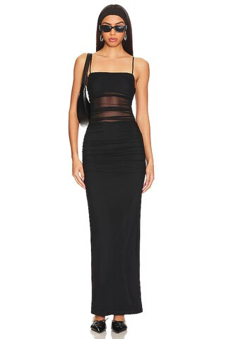 superdown Celeste Maxi Dress in Black from Revolve.com | Revolve Clothing (Global)
