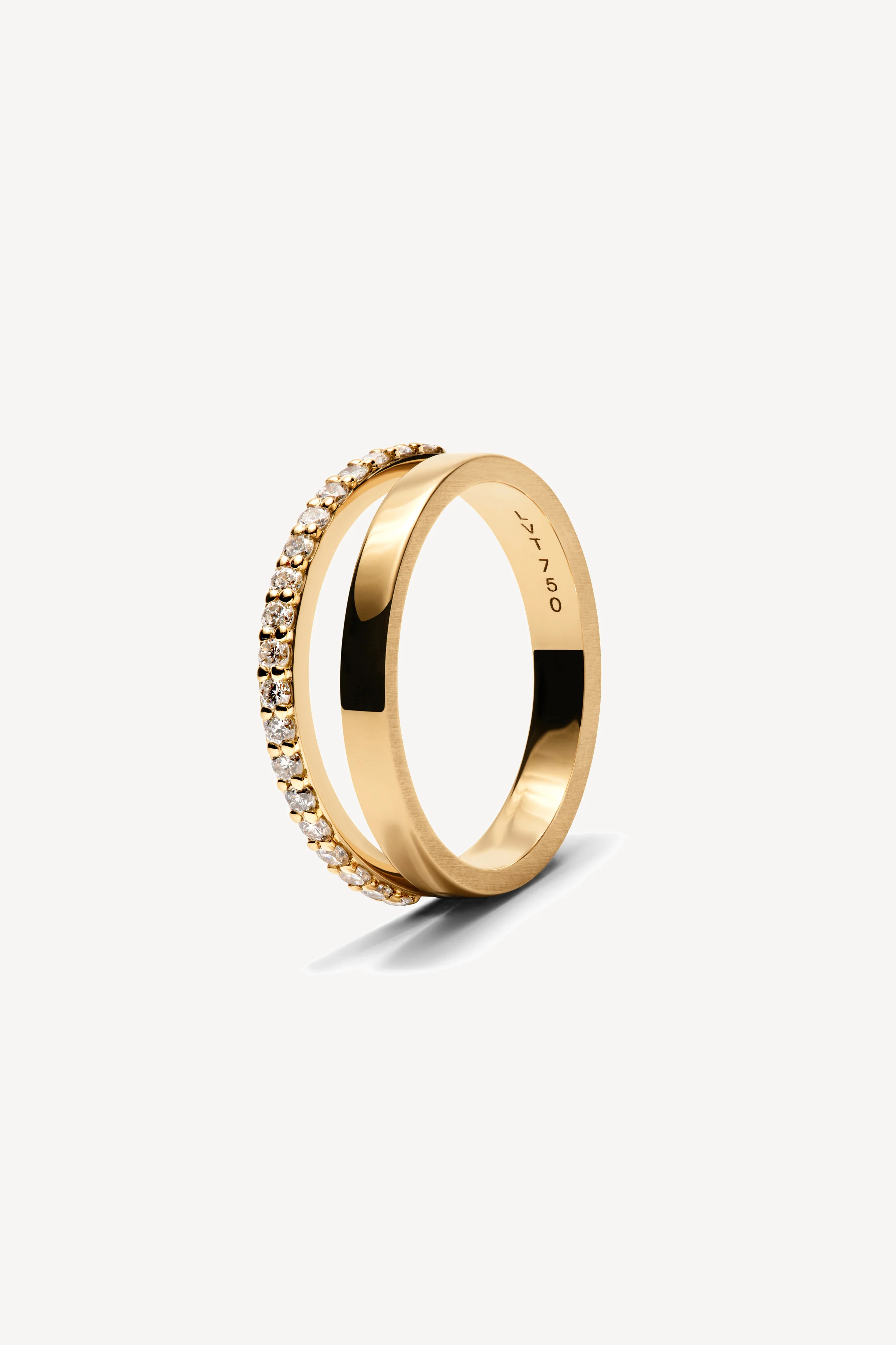 Ring Synergy Half Diamonds | ANITA HASS