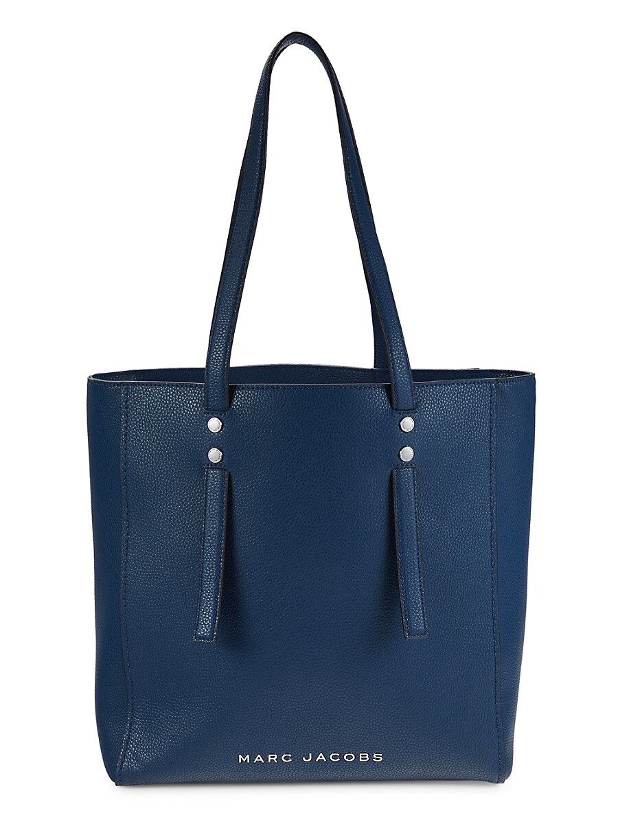 Marc Jacobs Women's Jordan Logo Leather Tote Bag - Azure Blue | Saks Fifth Avenue OFF 5TH