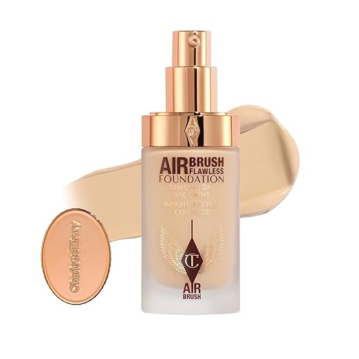 Charlotte Tilbury Airbrush Flawless Matte Foundation - Full Coverage Liquid Makeup with a Natural... | Amazon (US)