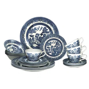 Churchill Churchill Willow 12 Piece Dinnerware Set, Service for 4 | Wayfair | Wayfair North America