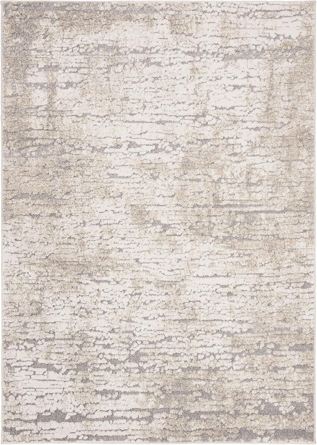 Safavieh Spirit Collection Accent Rug - 2' x 3', Taupe & Ivory, Modern Abstract Design, Non-Shedd... | Amazon (US)