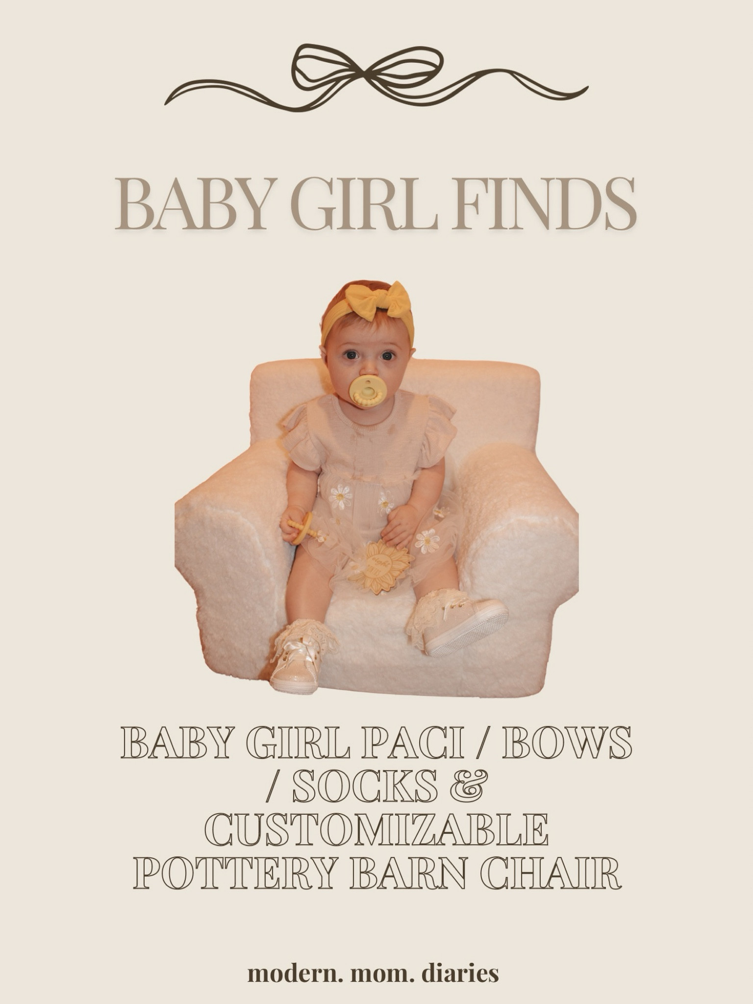 Baby girl finds!! 
I couldn’t find our exact milestone plates but I linked some similar that I honestly like a lot more than what I got LOL. The Ryan and rose link for the pacifier is filled with endless options for colors as well! 

#LTKBaby #LTKKids