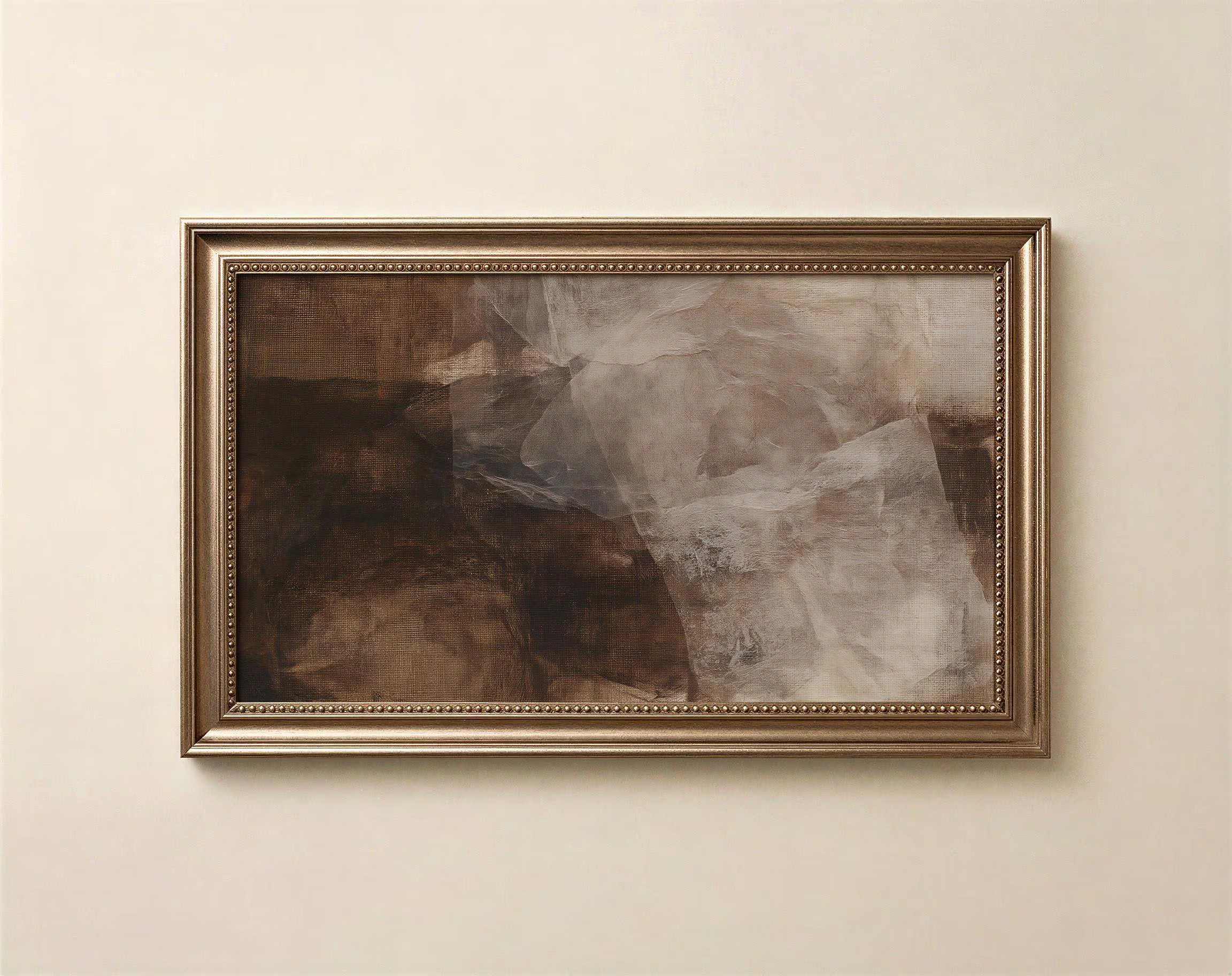 Abstract Frame Tv Art Artwork, Moody dark brown fall modern, wabi sabi tv art | Etsy (Global)