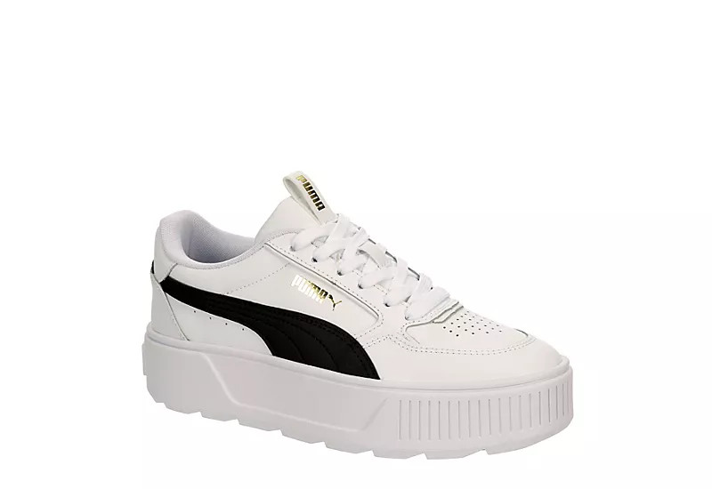 Puma Womens Karmen Rebelle Platform Sneaker - White | Rack Room Shoes