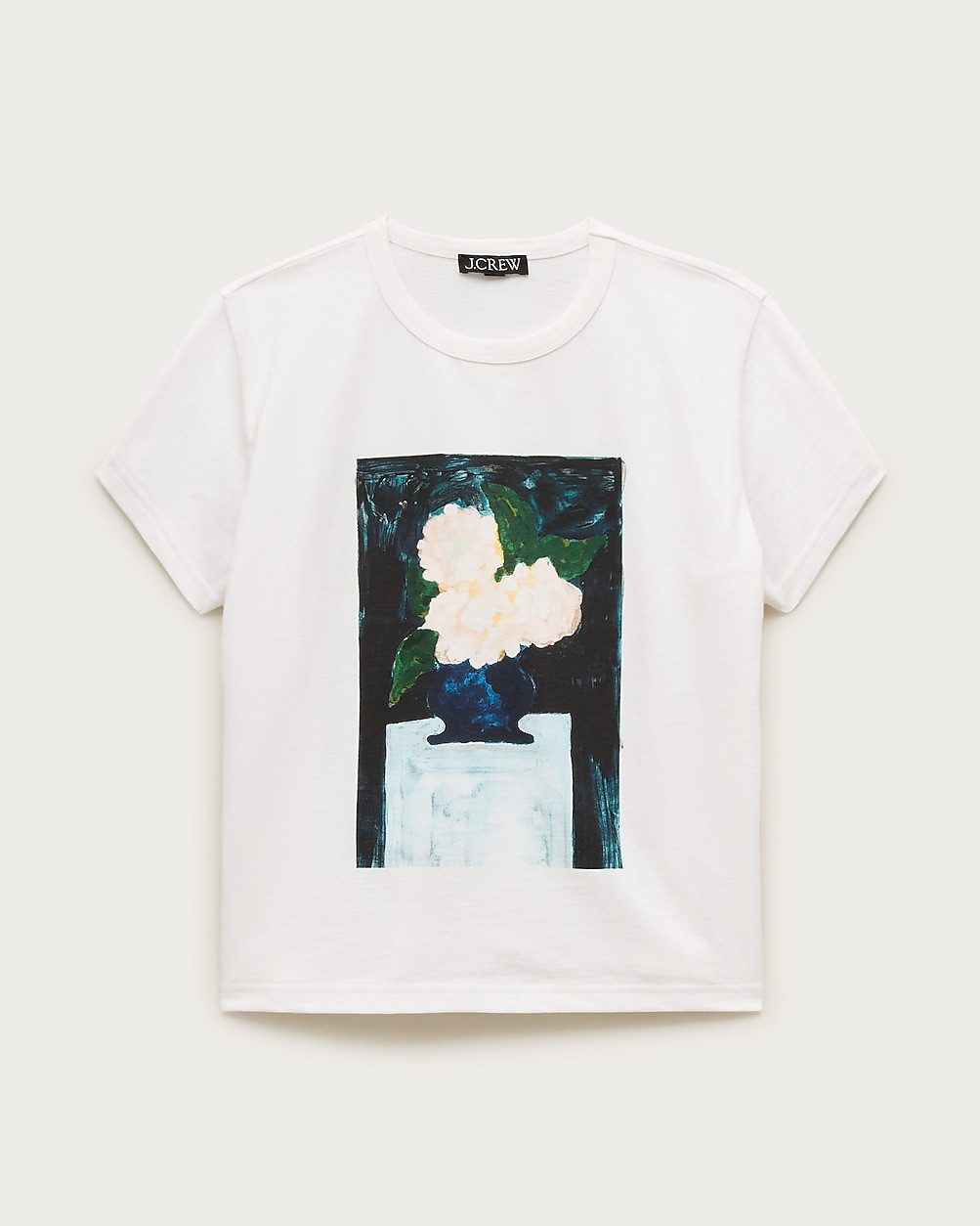 Boyfriend jersey classic-fit hand painted graphic T-shirt | J. Crew US