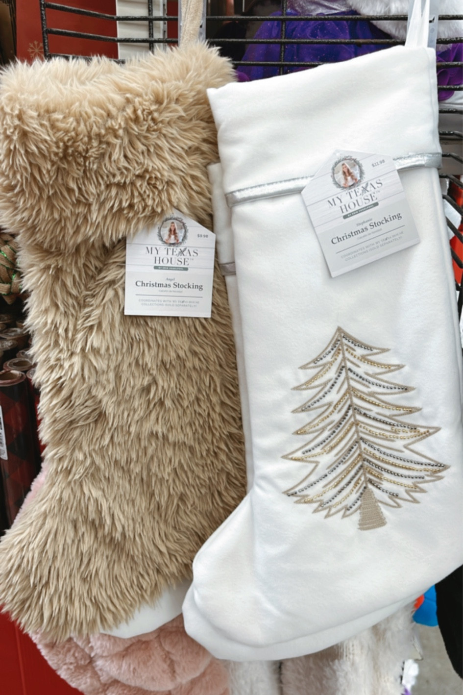 Holiday home decor! 
Walmart stockings under $25! 

#LTKfindsunder50 #LTKHoliday #LTKhome