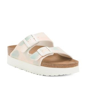 Faux Suede Arizona Platform Desert Dust Sandals | TJ Maxx