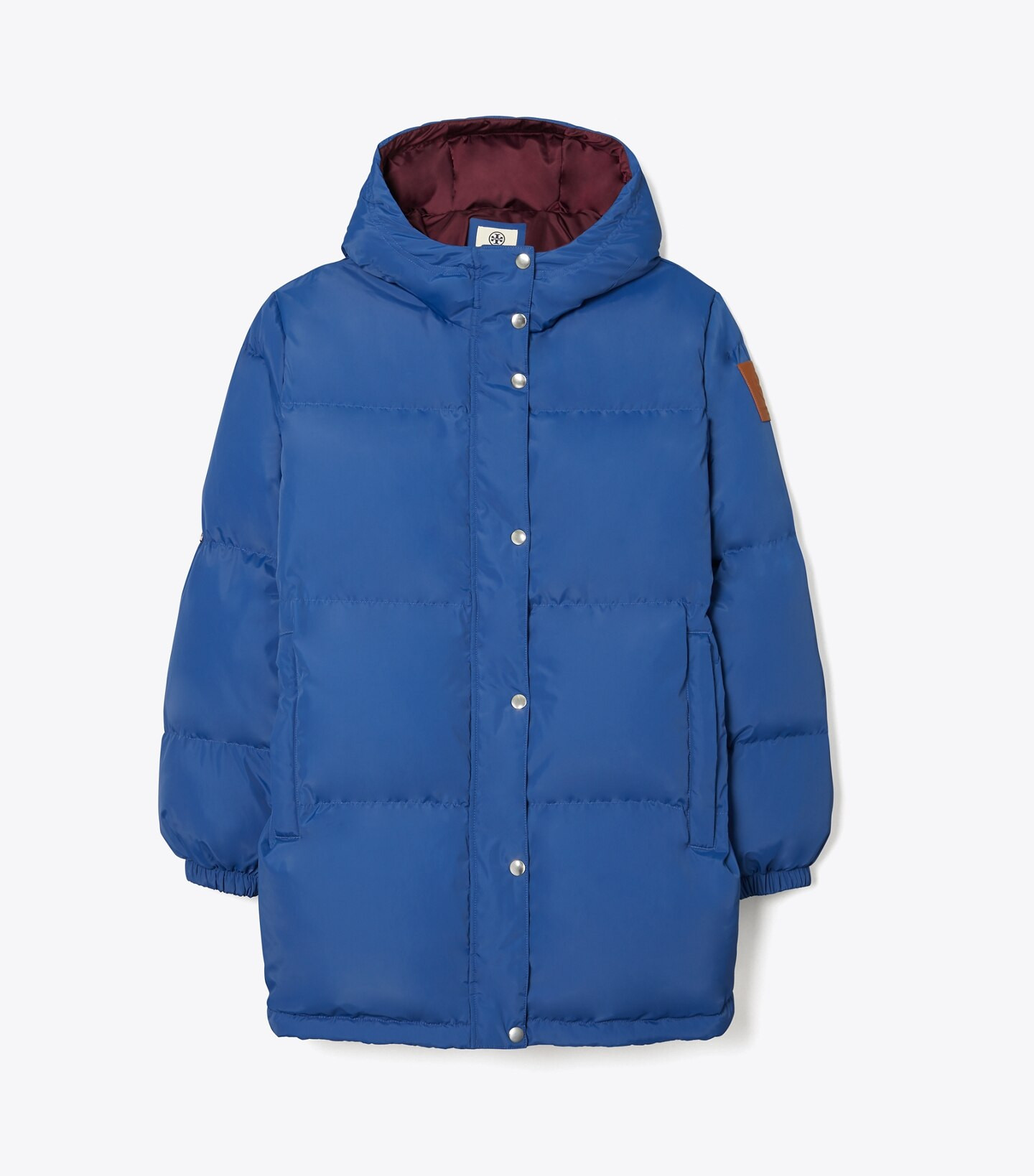 HOODED MID DOWN JACKET | Tory Burch (US)