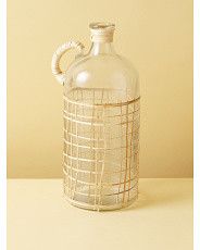 6x13 Glass Lena Decorative Bottle | Living Room | HomeGoods | HomeGoods
