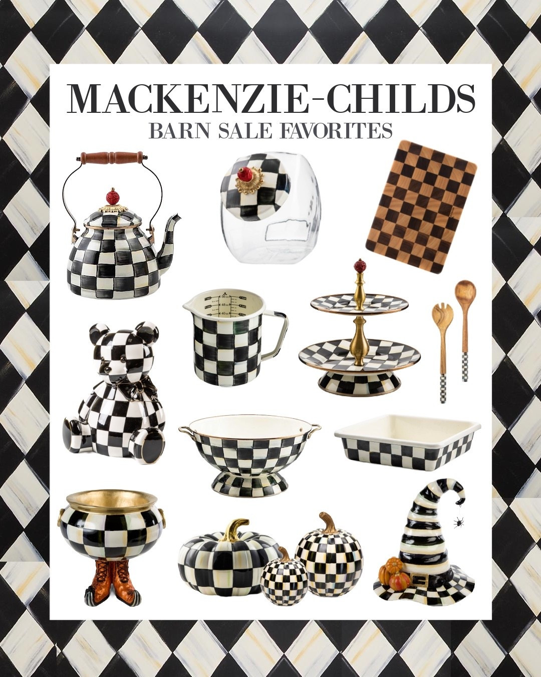My picks for the MacKenzie Child’s Barn Sale!! 🏁🖤 

#LTKSeasonal #LTKHome #LTKSaleAlert