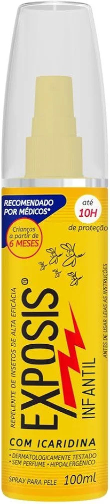 Repelente Exposis Infantil Spray 100ml, Exposis | Amazon (BR)