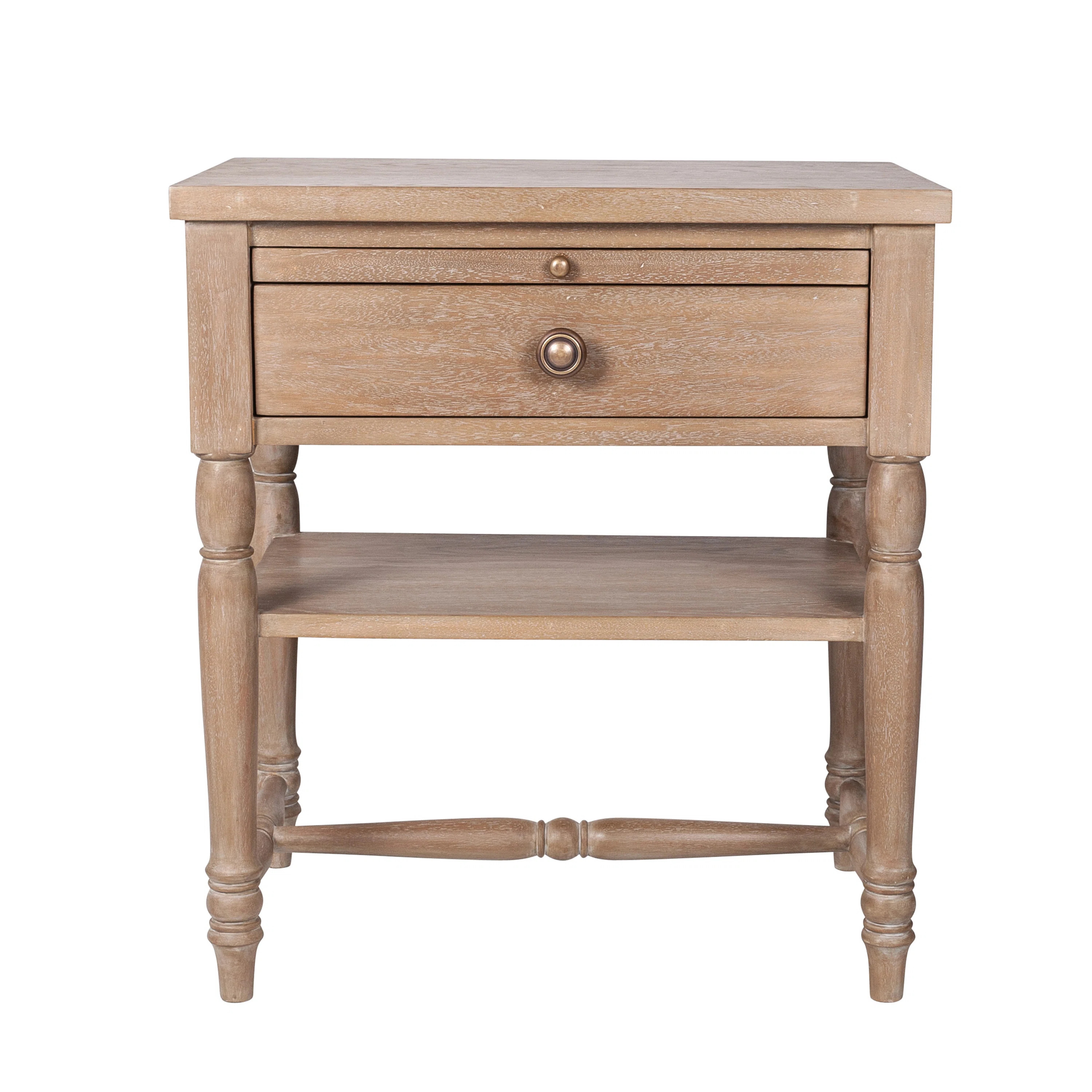 Posen 1 - Drawer Nightstand in Light Brown | Wayfair North America