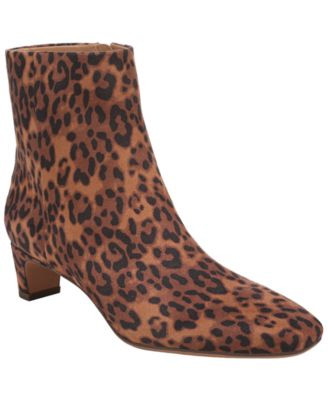 Sam and Libby Women's Priya Snip Toe Dress Booties - Black Smooth | Macy's