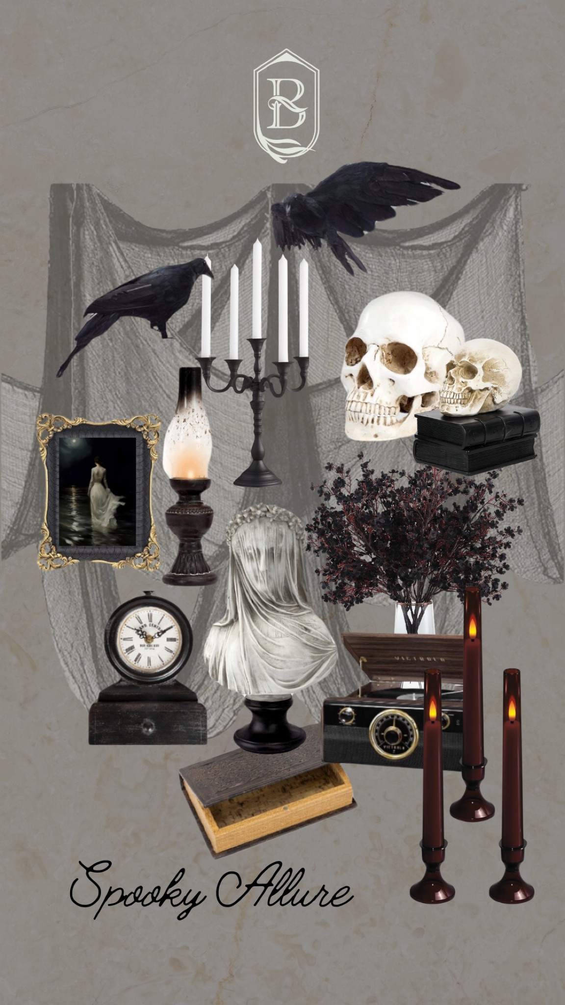 Amazon💀👻 Spooky vintage style finds! 

#HalloweenDecor #VintageDecor #SpookyDecor #VintageHalloween #Dark 

#LTKSeasonal
