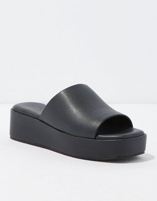 AE Platform Slide Sandal | American Eagle Outfitters (US & CA)
