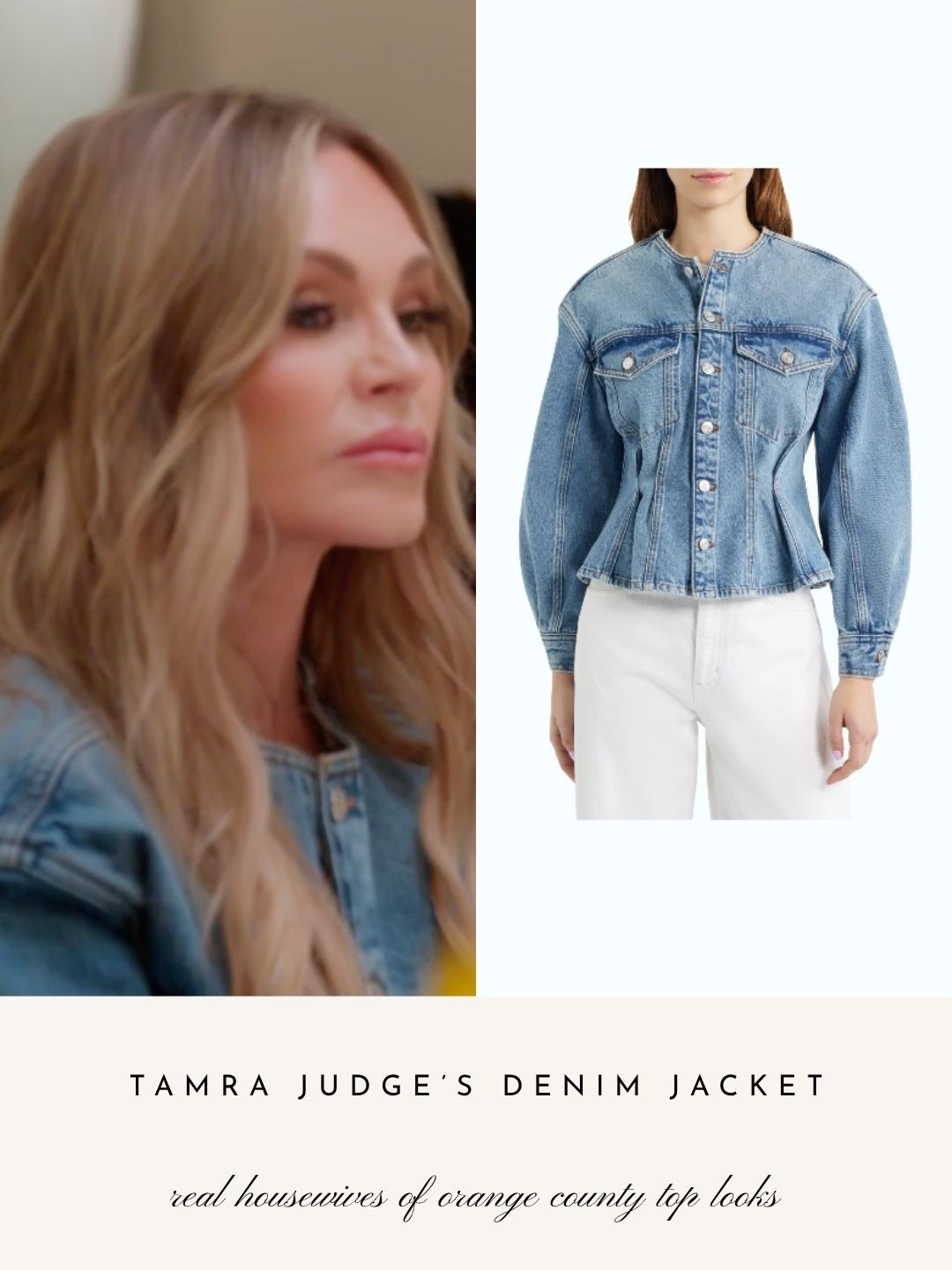 Tamra Judge’s Denim Jacket