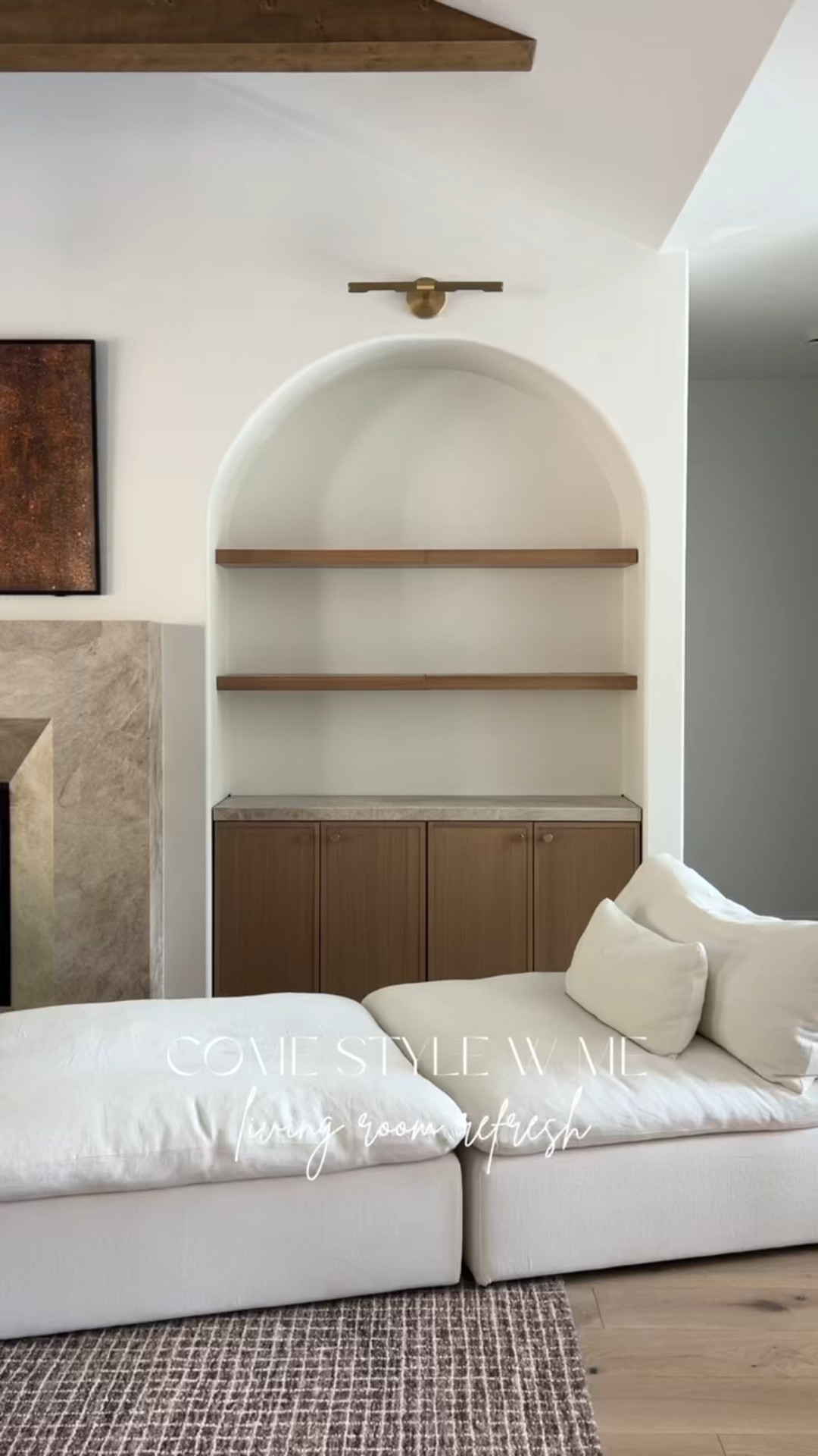 Come style with me. Living room refresh with @stylemeghd absolutely love there home decor pieces 😍

Jean jacket also linked 🤍

#LTKFindsUnder100 #LTKFindsUnder50 #LTKHome