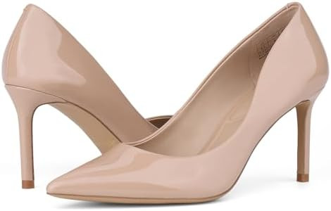 JENN ARDOR Women's Comfortable Stiletto Pumps 3 inch Elegant Gorgeous Closed Pointed Toe Slip On ... | Amazon (US)