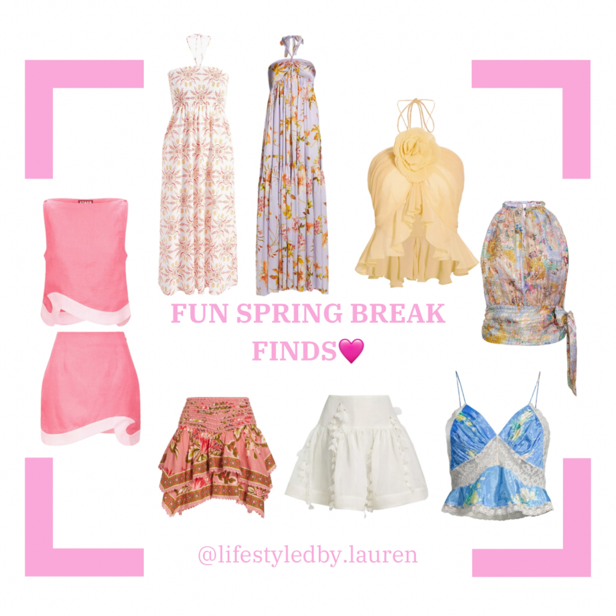Spring break finds from Saks!!🩷🩷 *no budget 

#LTKstyletip #LTKSeasonal #LTKSpringSale