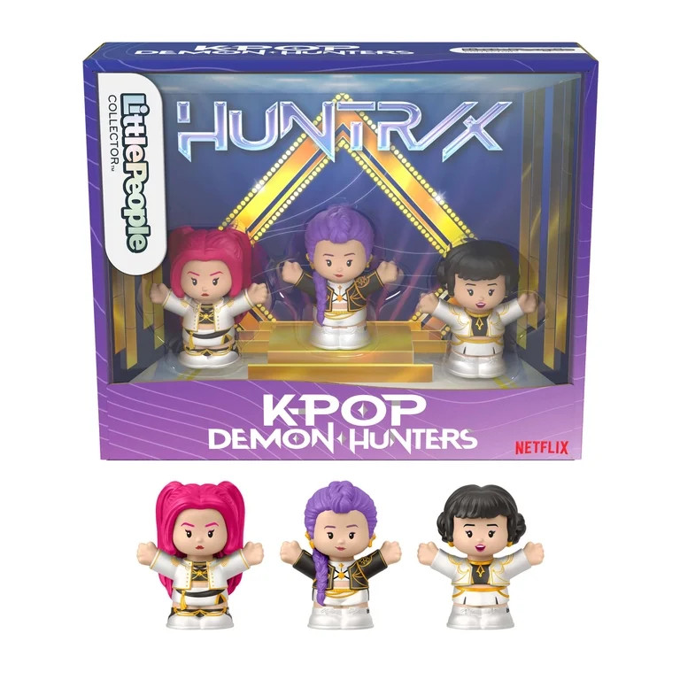 Little People Collector KPop Demon Hunters: HUNTR/X Special Edition Set, 3 Figures | Walmart (US)
