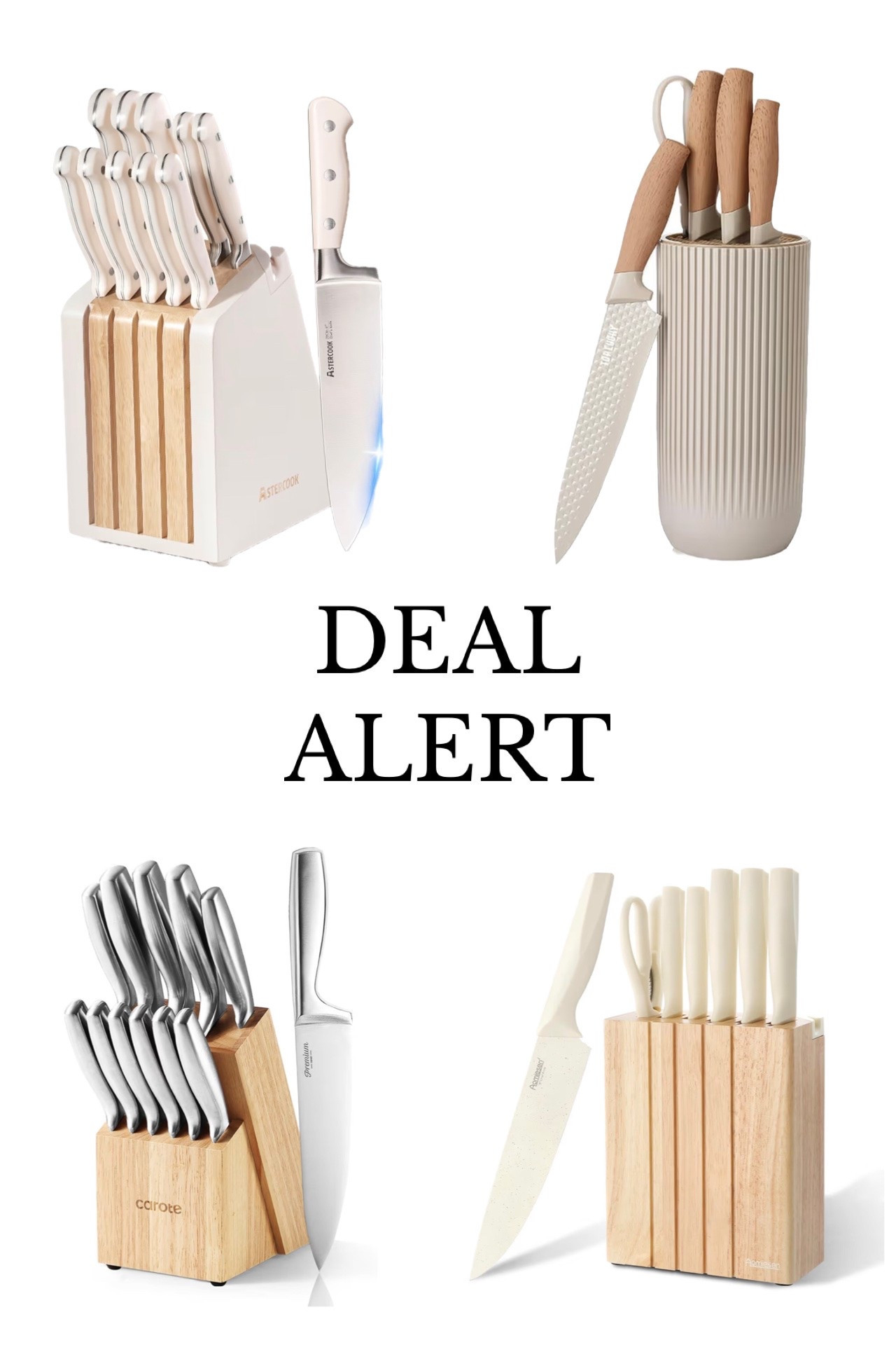Kitchen deals, kitchen knife sets

#LTKHome #LTKSaleAlert