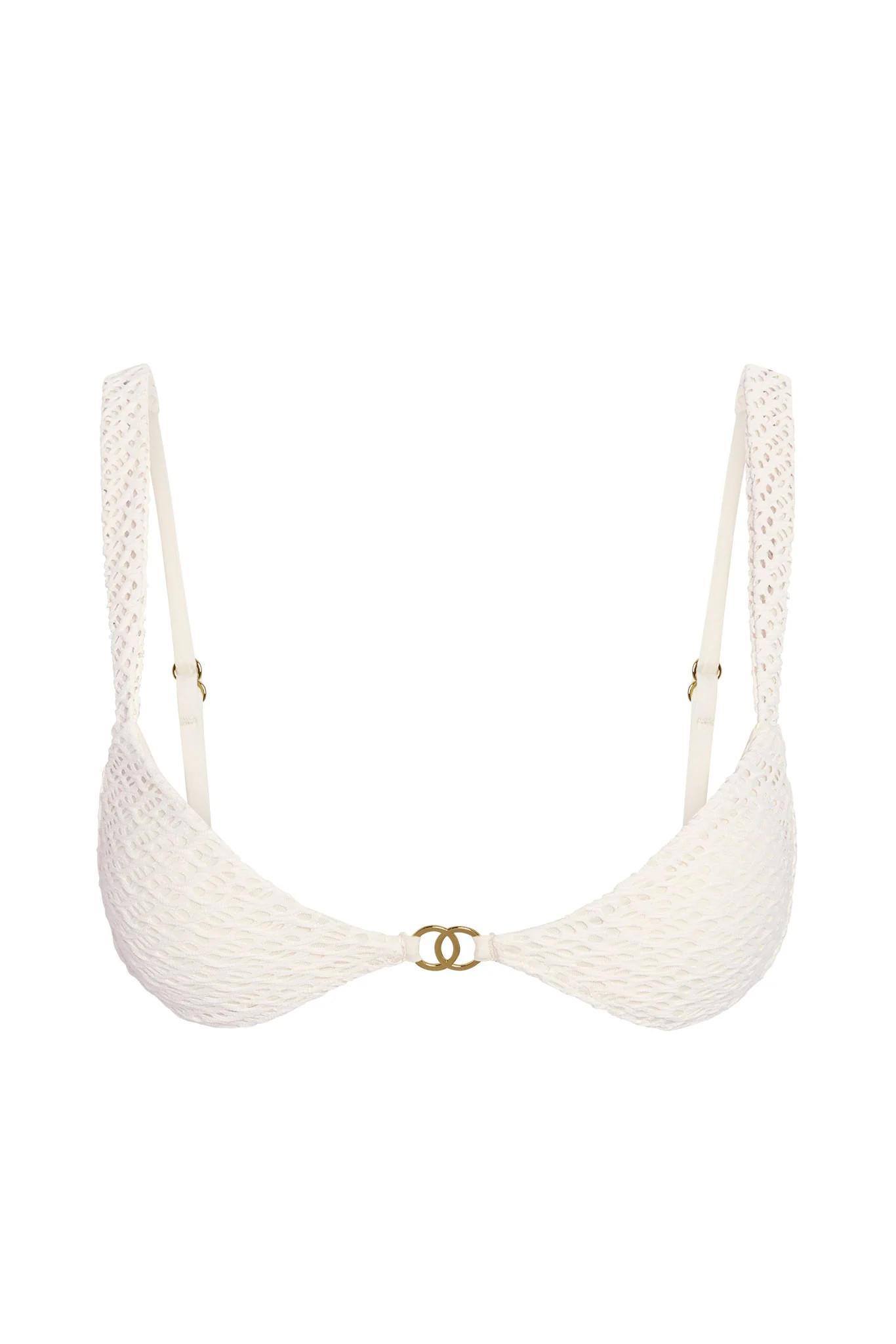 Petit Ermitage Top - Ivory Crochet | Monday Swimwear