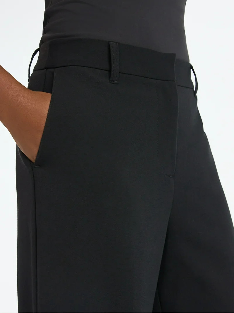 Scoop Women’s Wide Leg Trouser Pants, Sizes 0-20 | Walmart (US)