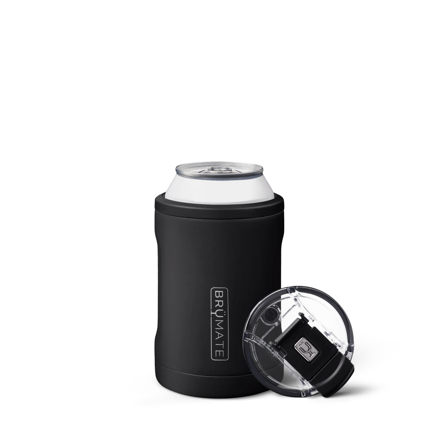 Hopsulator Vacuum Insulated Can Cooler and Tumbler (12oz cans) - Matte Black | Brumate