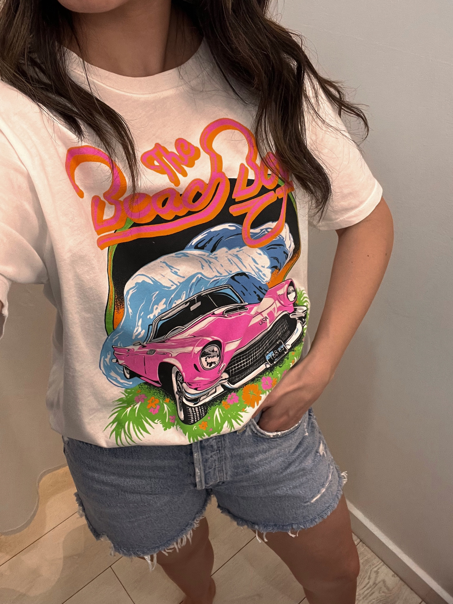 Casual summer outfit. AGOLDE shorts, daydreamer t-Shirt. 

#LTKSeasonal #LTKstyletip