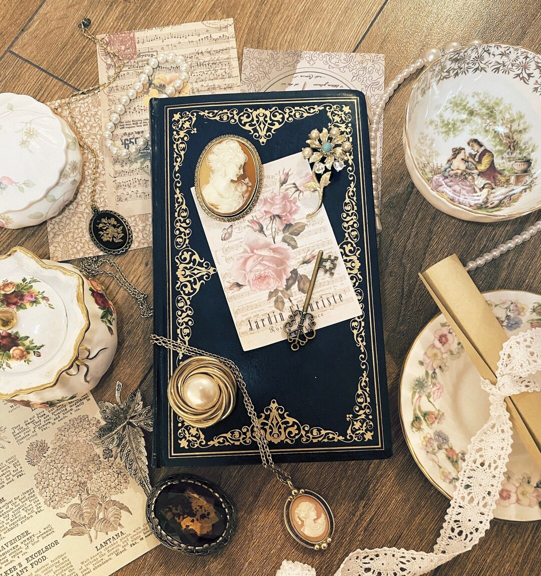 Regency Mystery Box  Cottagecore Gifts  Jane Austen Jewelry - Etsy | Etsy (US)