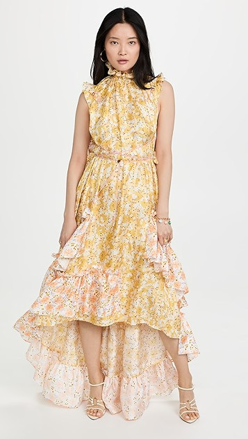 Lisbet Gown Silk Twill Dress | Shopbop