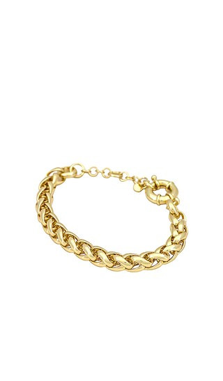 Aleksa Bracelet in Gold | Revolve Clothing (Global)
