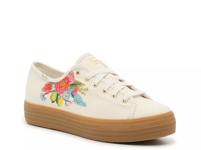 Keds Triple Kick Rifle Paper Co. Platform Sneaker - Women's | DSW