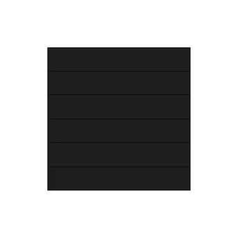 Timeline Wood Black MDF Shiplap Wall Plank (6-Pack, Covers 16.5-sq ft) | Lowe's