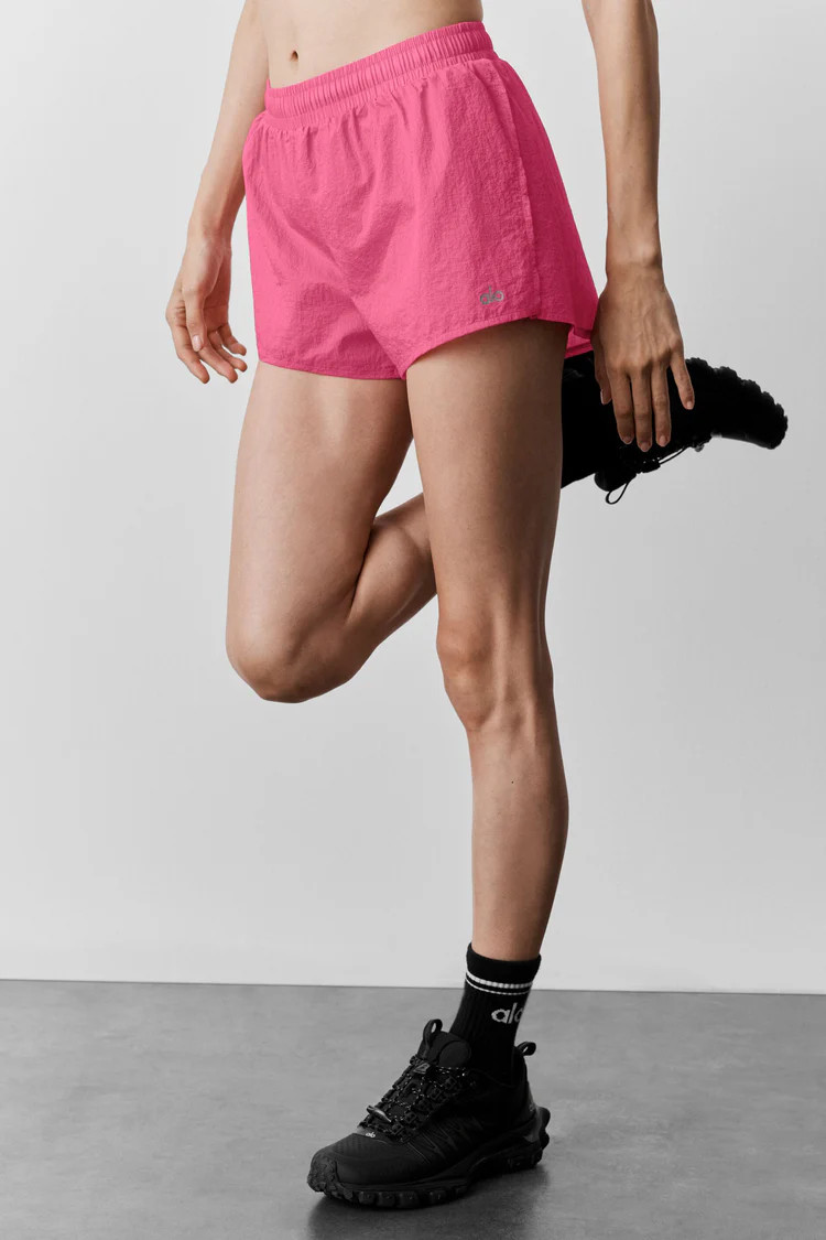 Mid-Rise Go Time Short - Paradise Pink | Alo Yoga (US)