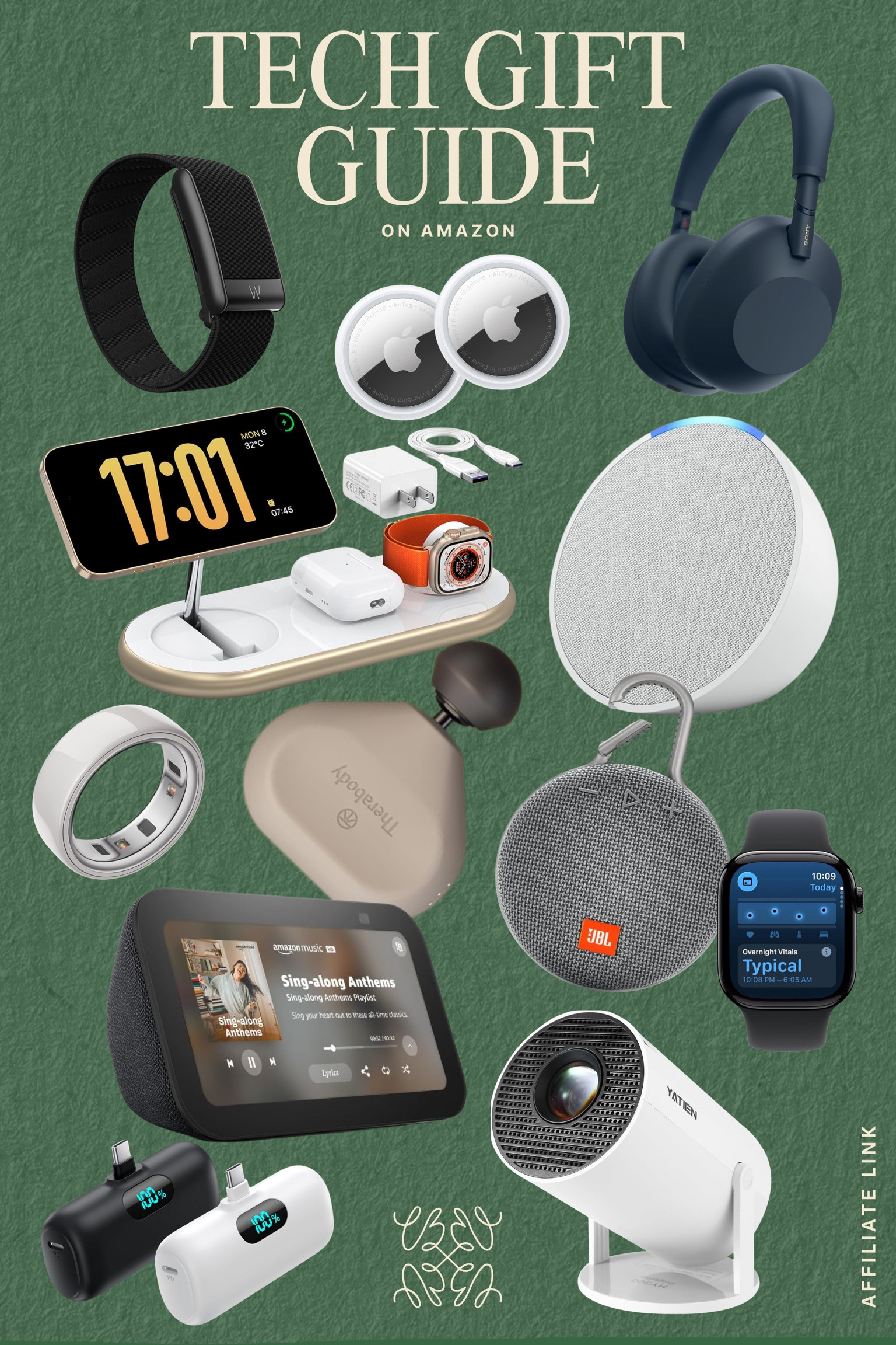 🎧 Gifts for the tech lover in your life.
Smart home favorites, everyday gadgets, and sleek accessories they’ll actually use — from wellness wearables to portable speakers and chargers. The kind of practical gifts that feel a little luxe.
All linked in my Amazon storefront 🤍

#AmazonHome #AmazonFinds #AmazonFavorites #AmazonMostLoved #LTKHome #LTKHoliday #LTKGiftGuide #HomeFavorites #HolidayDecor #AmazonMustHaves 

 #LTKGiftGuide #LTKSeasonal #LTKHome