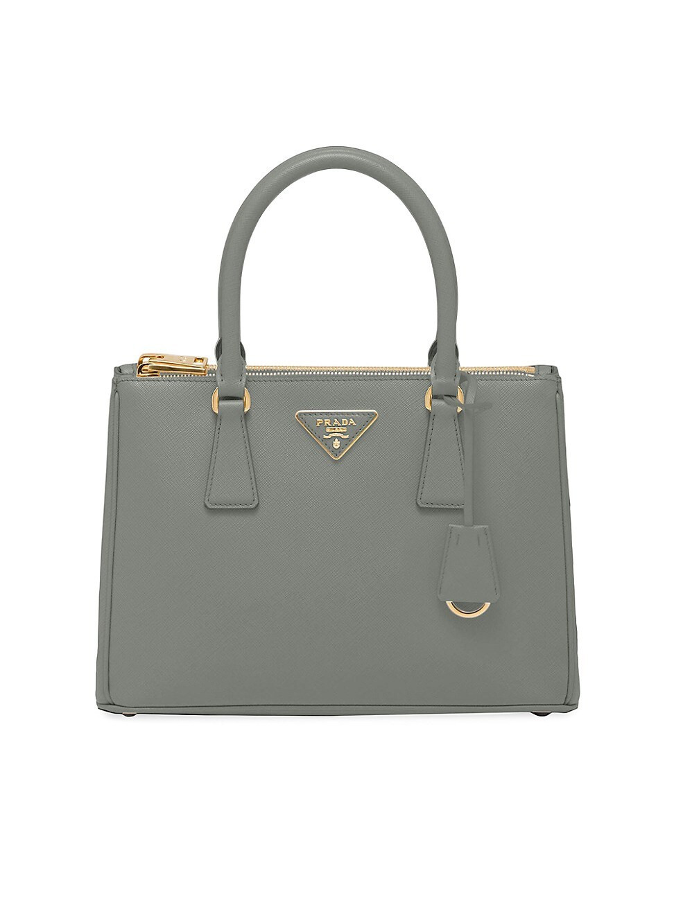 Women's Medium Galleria Saffiano Leather Top Handle Bag - Grey | Saks Fifth Avenue