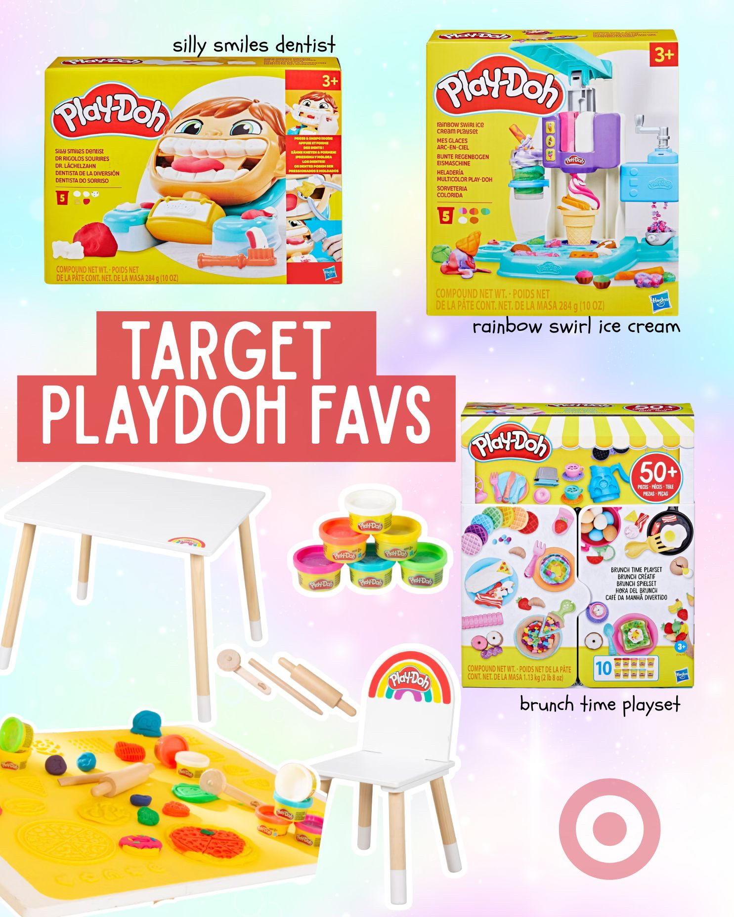 Playdoh favorites and new fun sets we found. Playdoh is a huge hit in our home for the sensory inclusiveness it gives but also an activity thats great across many age ranges. 

#LTKtarget #Targetfinds #Playdohsets #KidsGiftguide #Toptoys 

 #LTKGiftGuide #LTKKids