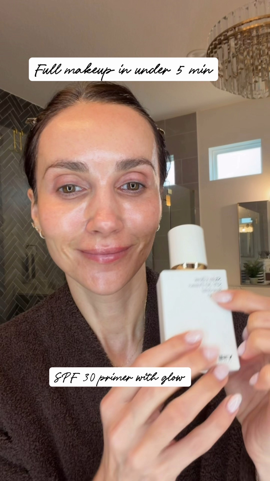 Last min brunch reservation, here’s my five minute makeup
SPF primer with glow, Dior foundation stick in 2W, bronzer in light med, blush in chouchette and highlight in 11, concealer in 3n , eyeshadow in vanilla and bronzer, older bronzer in 1, finishing  powder in med , lip liner in Whirlin, lip balm in lady 

#LTKgrwm #LTKBeauty #LTKOver40