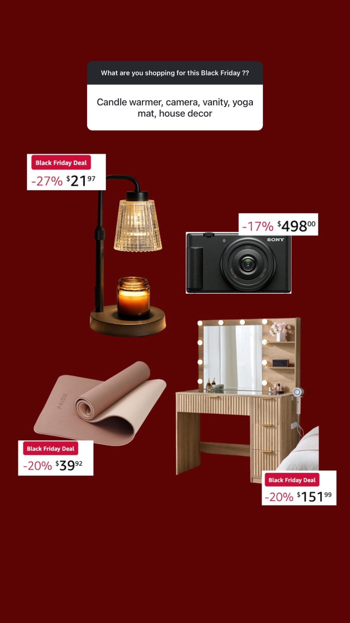 All of these items would make great gifts for Christmas and are on sale right now! 

#LTKGiftGuide #LTKCyberWeek #LTKHoliday