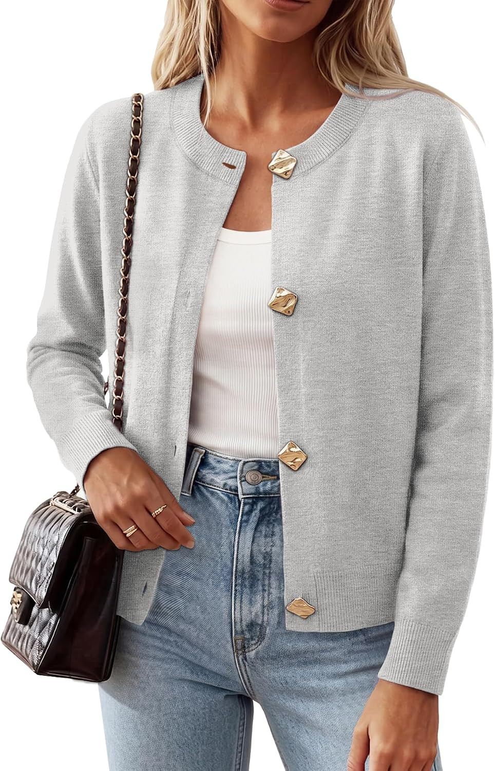 WIHOLL Lightweight Cardigan Sweaters for Women Y2k Fall Outfits 2026 | Amazon (US)