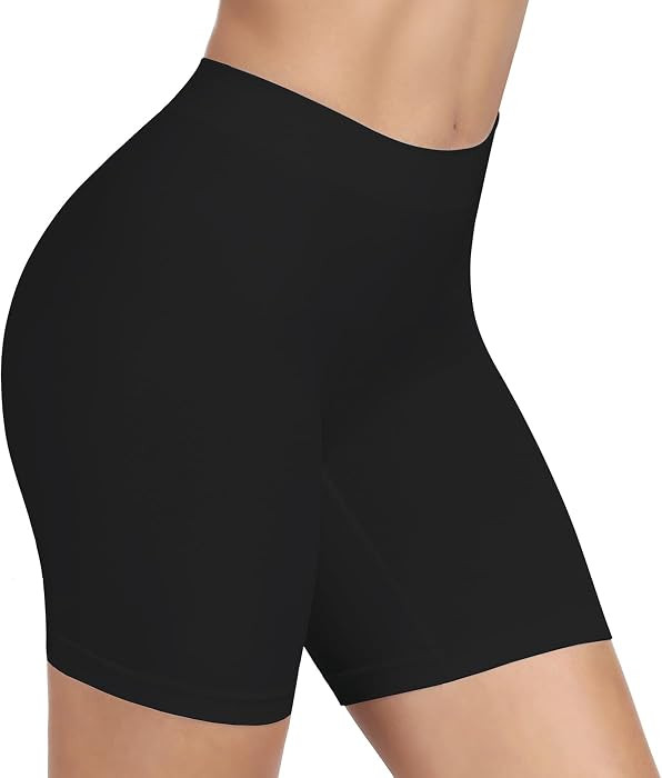 Slip Shorts for Under Dresses Women Smooth Anti Chafing Shorts | Amazon (US)