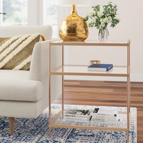 Carin End Table with Storage | Wayfair Professional