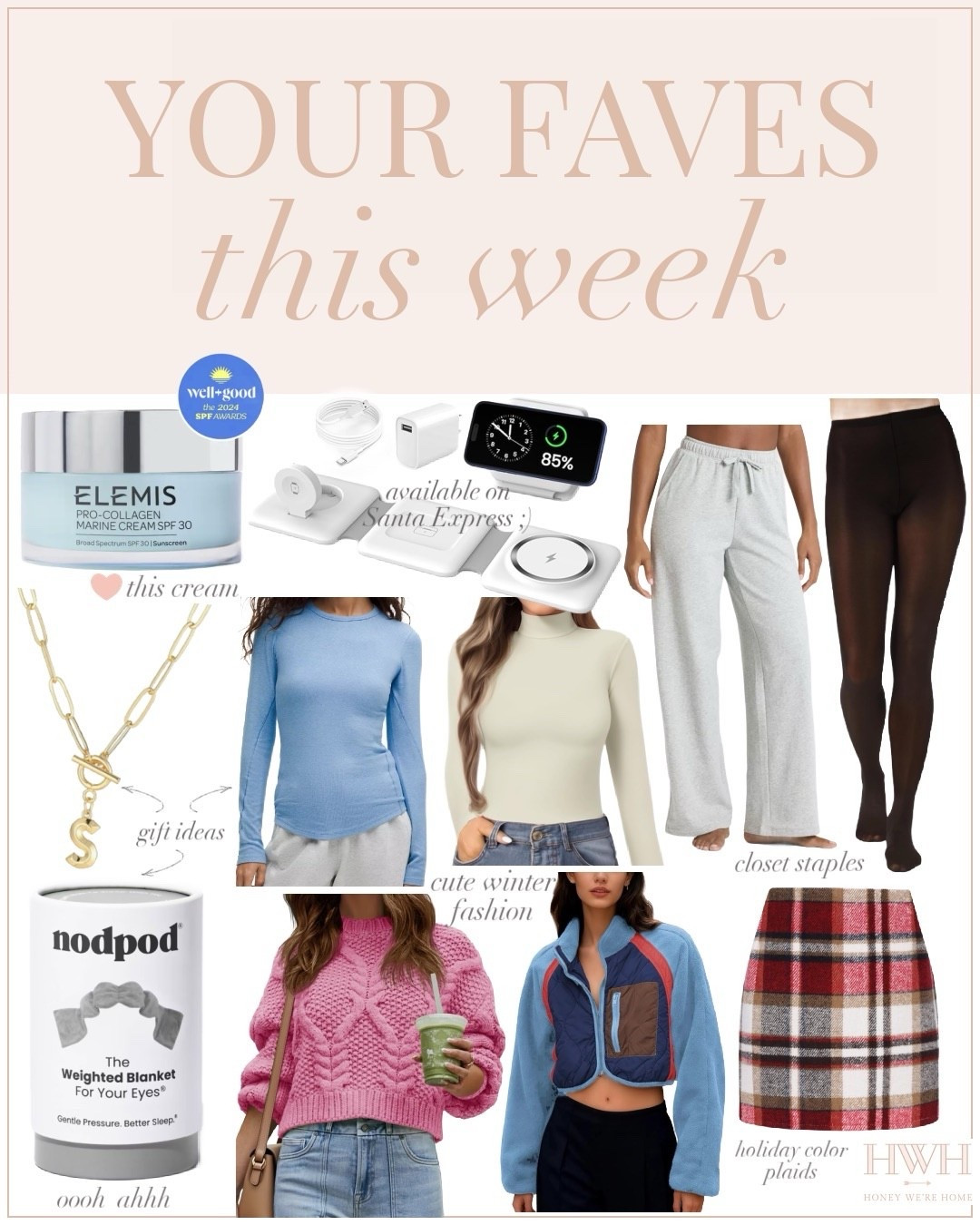 your weekly favorites roundup ✨ so many fashion picks and some great last minute gifts 😉🎁

#LTKHoliday #LTKGiftGuide #LTKmomlife