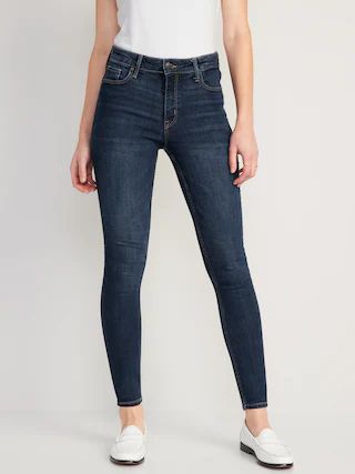 High-Waisted Rockstar Super-Skinny Jeans for Women | Old Navy (US)