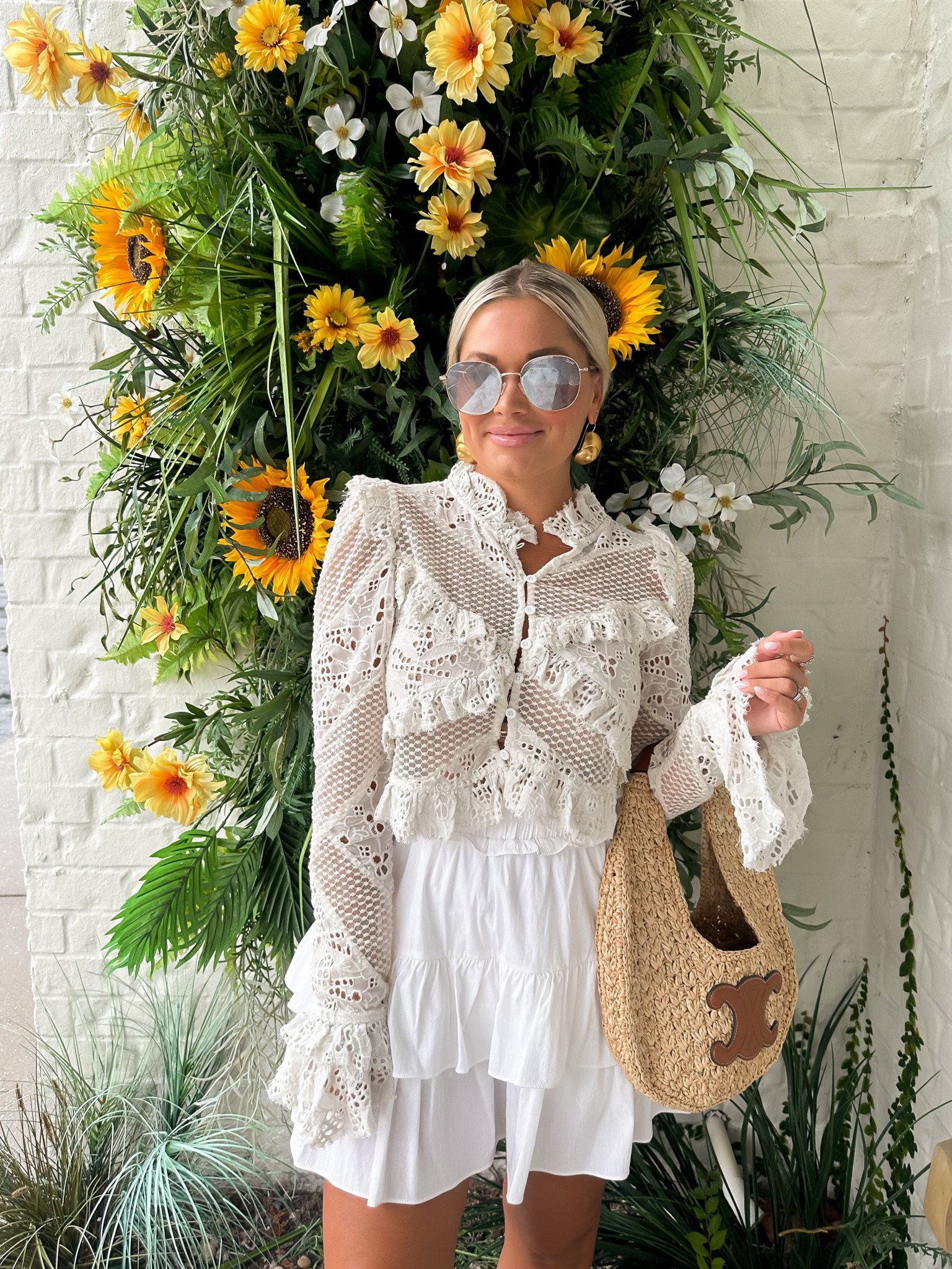 My top is 20% off thru 7/10 with code WHITNEY20 - wearing size small! 

Love these sunnies and my lipstick! Both are apart of the NSALE! 

#LTKSummerSales #LTKBeauty #LTKSaleAlert