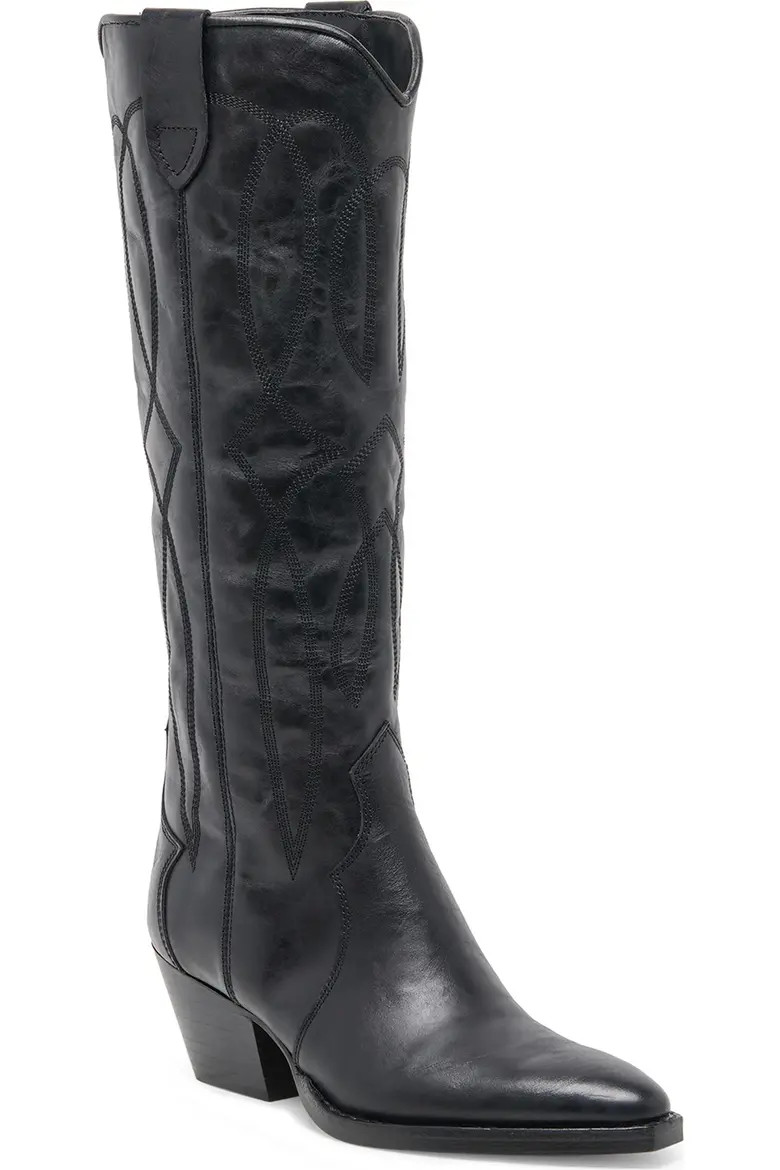 Klancy Knee High Western Boot (Women) | Nordstrom | Nordstrom
